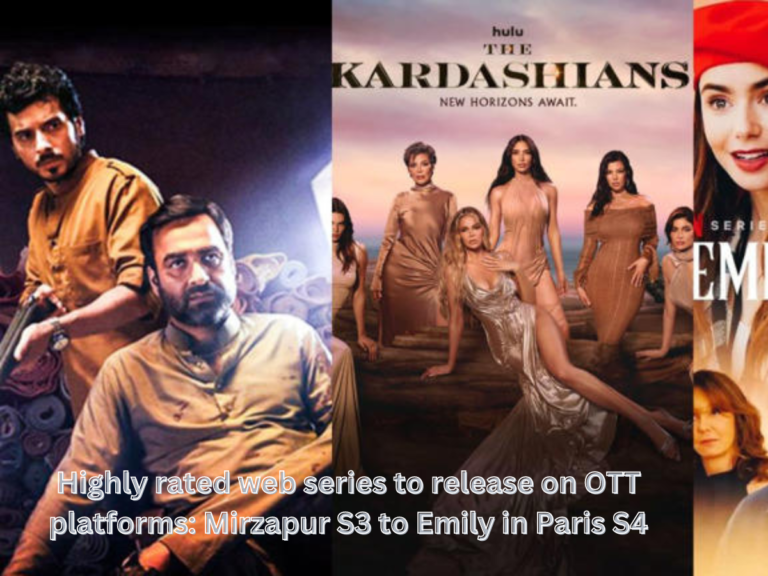 Web Series to Release on OTT Platforms: Mirzapur S3 to Emily in Paris S4